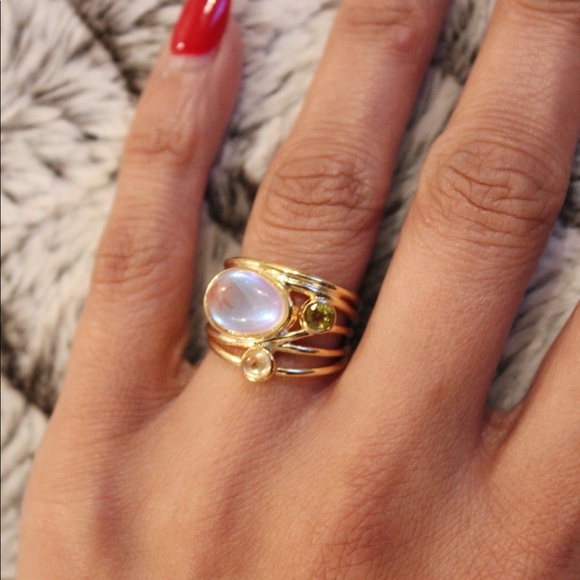 Multilayer stone ring ✨ - Picture 2 of 2